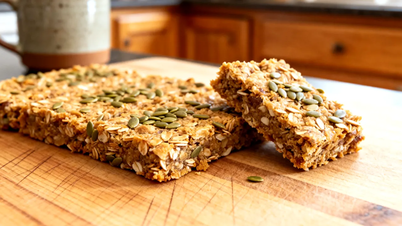 Barrette di avena e semi di canapa fatte in casa"
