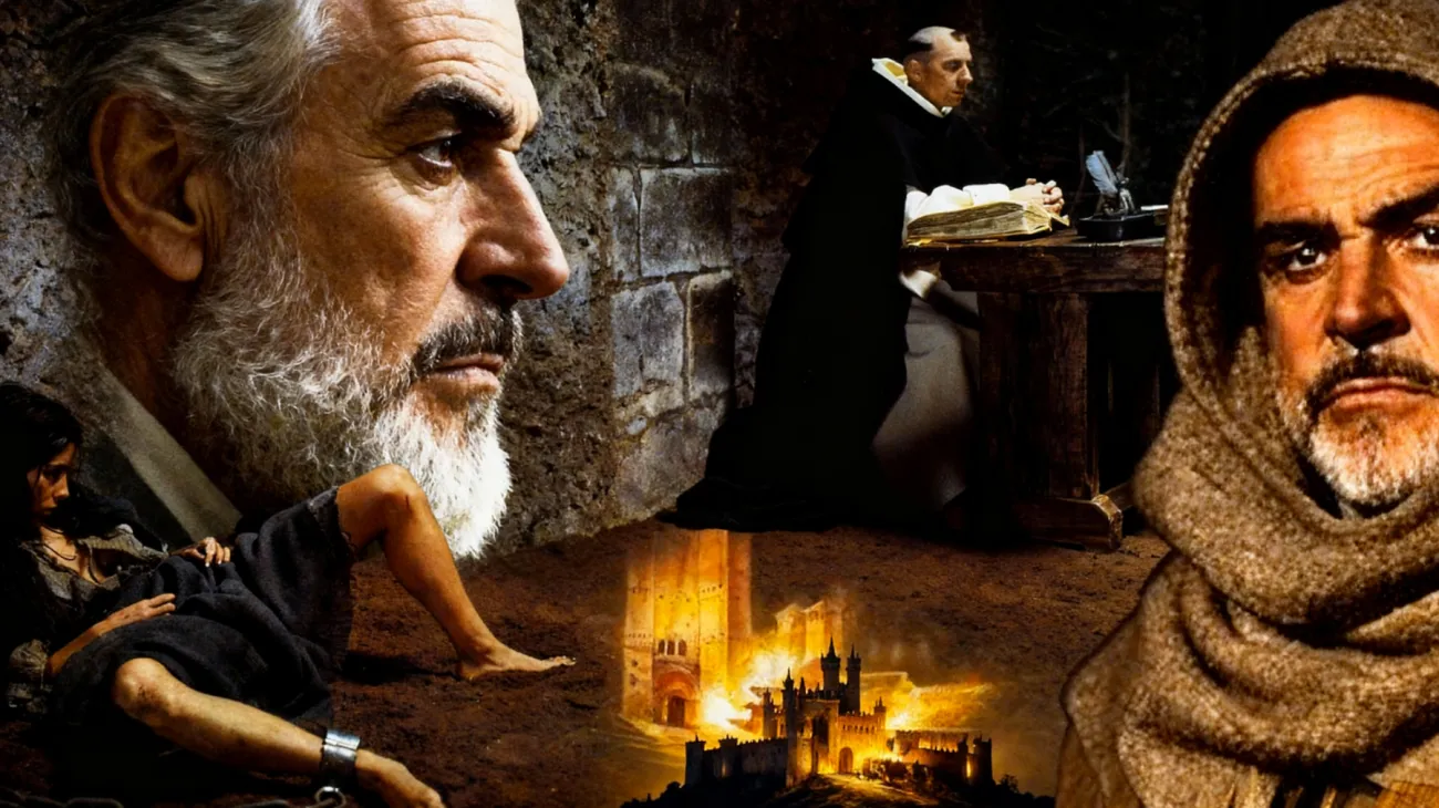 Il Nome della Rosa Connery Medioevo"