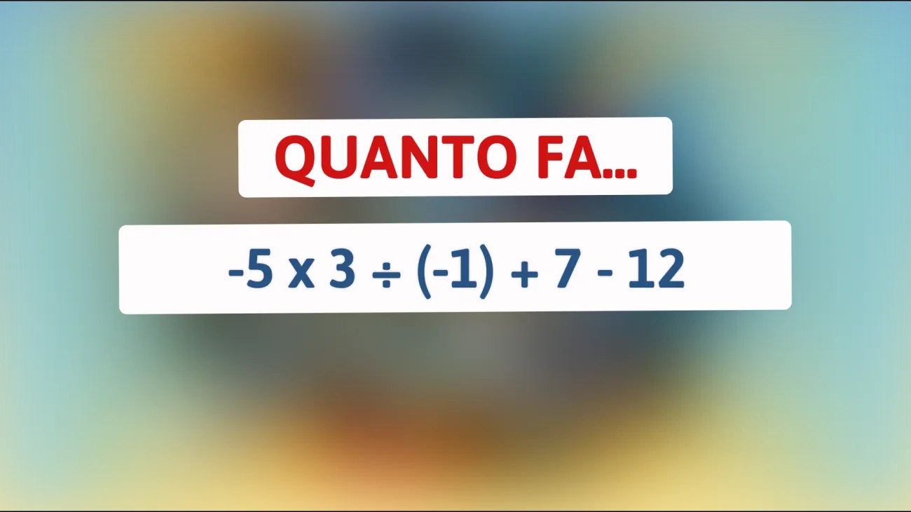 Sei abbastanza intelligente da risolvere questo indovinello matematico che ha confuso il 90% delle persone? Scopri se sei un genio!"