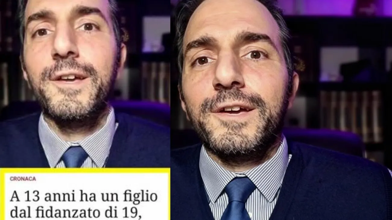 Un amore finito in tribunale. Lei, 13 anni, lui 19. #amore #minorenni #nonsipuo #oralosai"