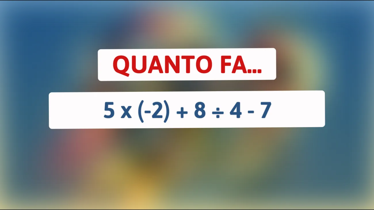 Scopri la \"semplice\" equazione che solo l'1% degli adulti riesce a risolvere al primo colpo! Sei tra i geni?"
